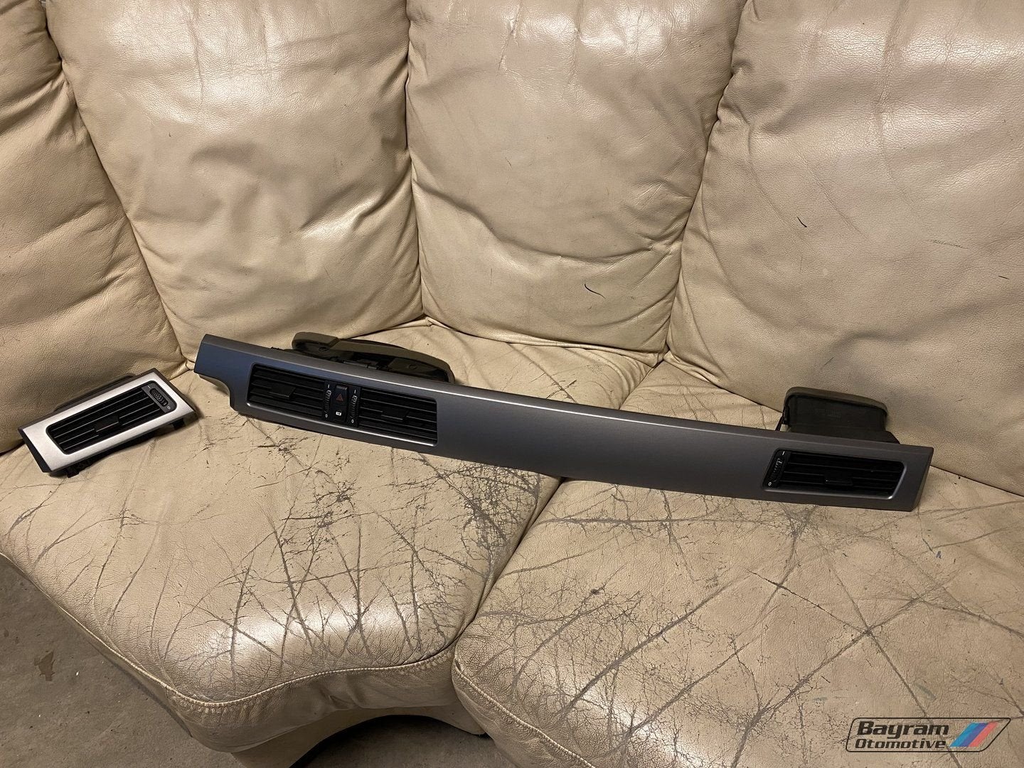 Bmw E60 dashboardlijsten zilvergrijs sierlijsten E61 5-serie, Auto-onderdelen, Interieur en Bekleding, BMW, Gebruikt, Ophalen of Verzenden