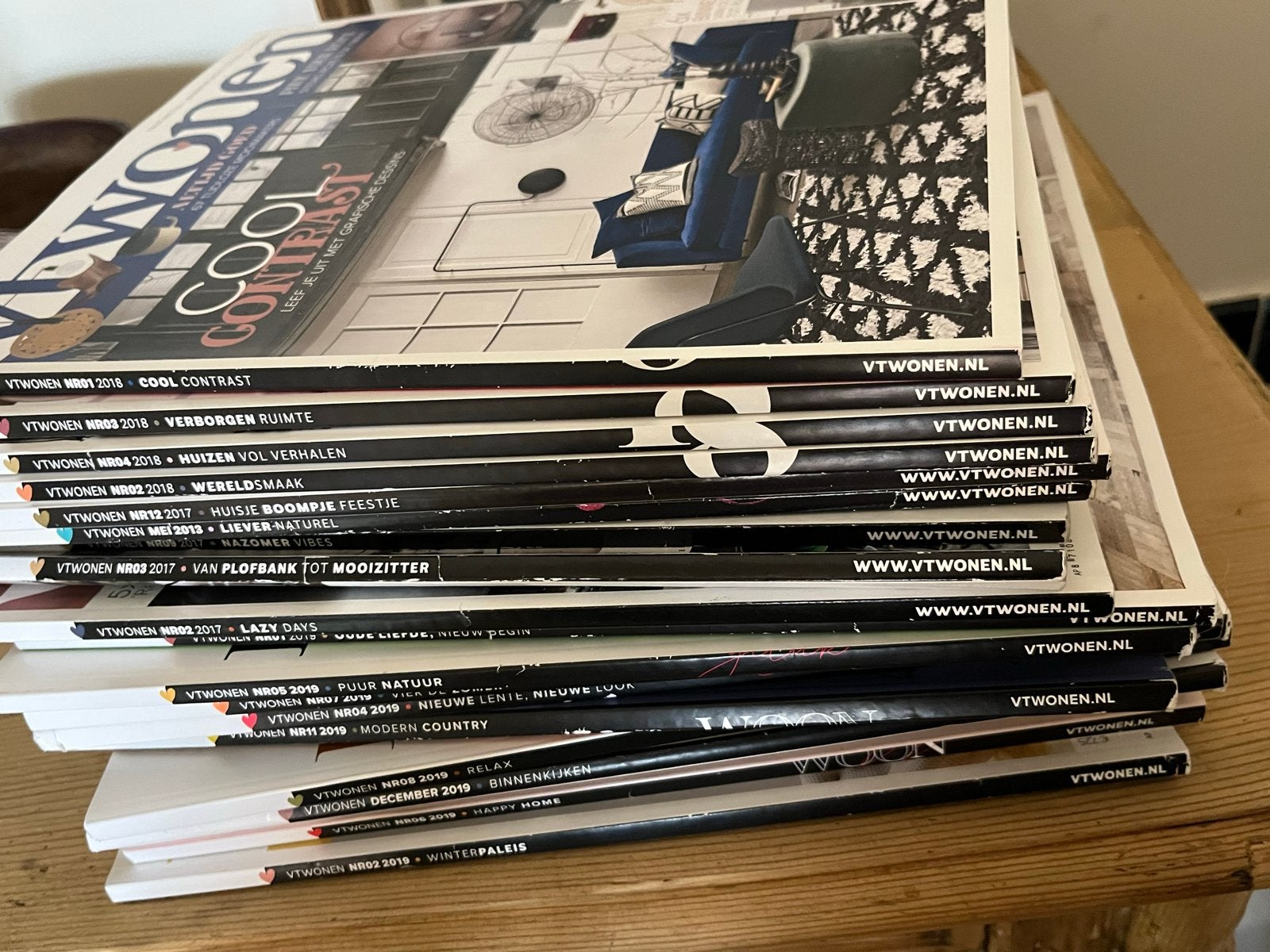 Stapel vtwonen tijdschriften 2013-2019, Boeken, Ophalen, Gelezen, Overige typen