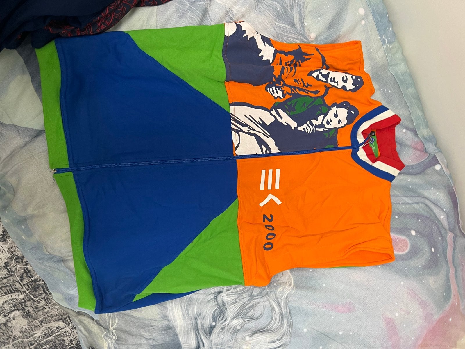Vintage Benetton Denemarken-Nederland EK 2000 Shirt, Ophalen of Verzenden