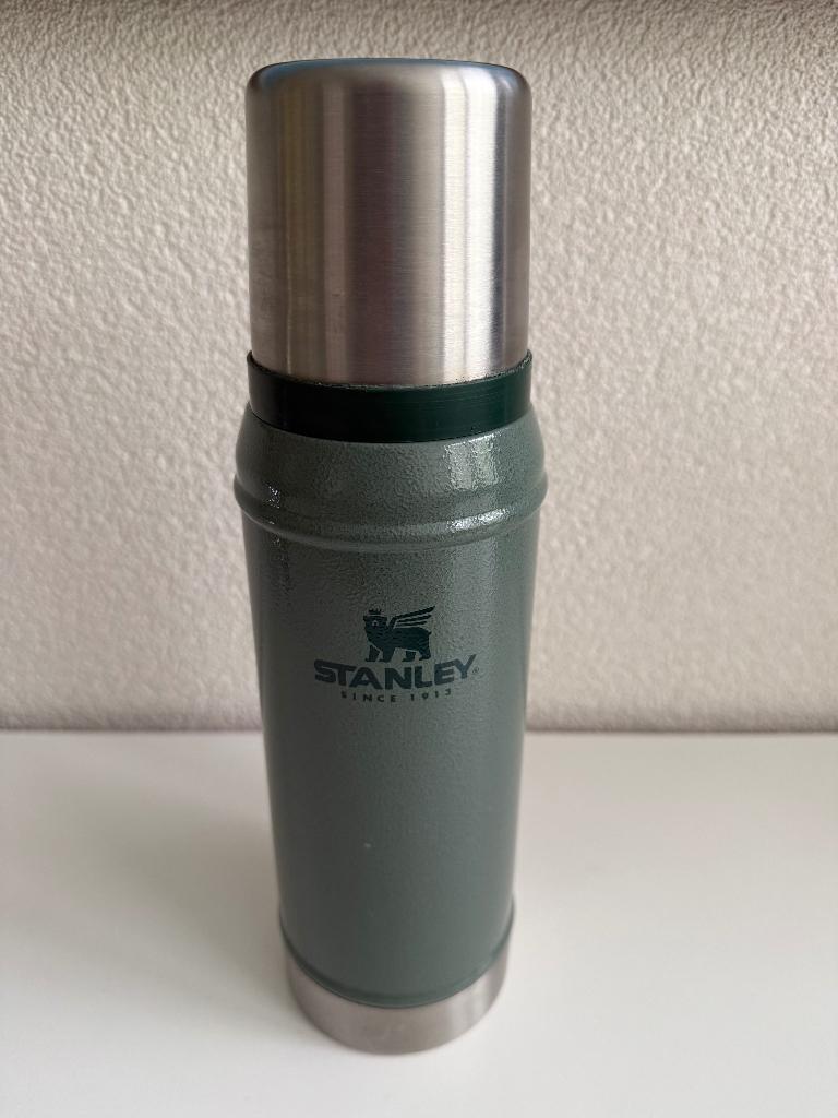 Stanley Classic thermosfles (hamerslag groen, 0,75 liter), Stanley, Ophalen of Verzenden, Metaal, Overige typen