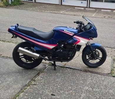 Kawasaki ex500 project, Ophalen, Gebruikt