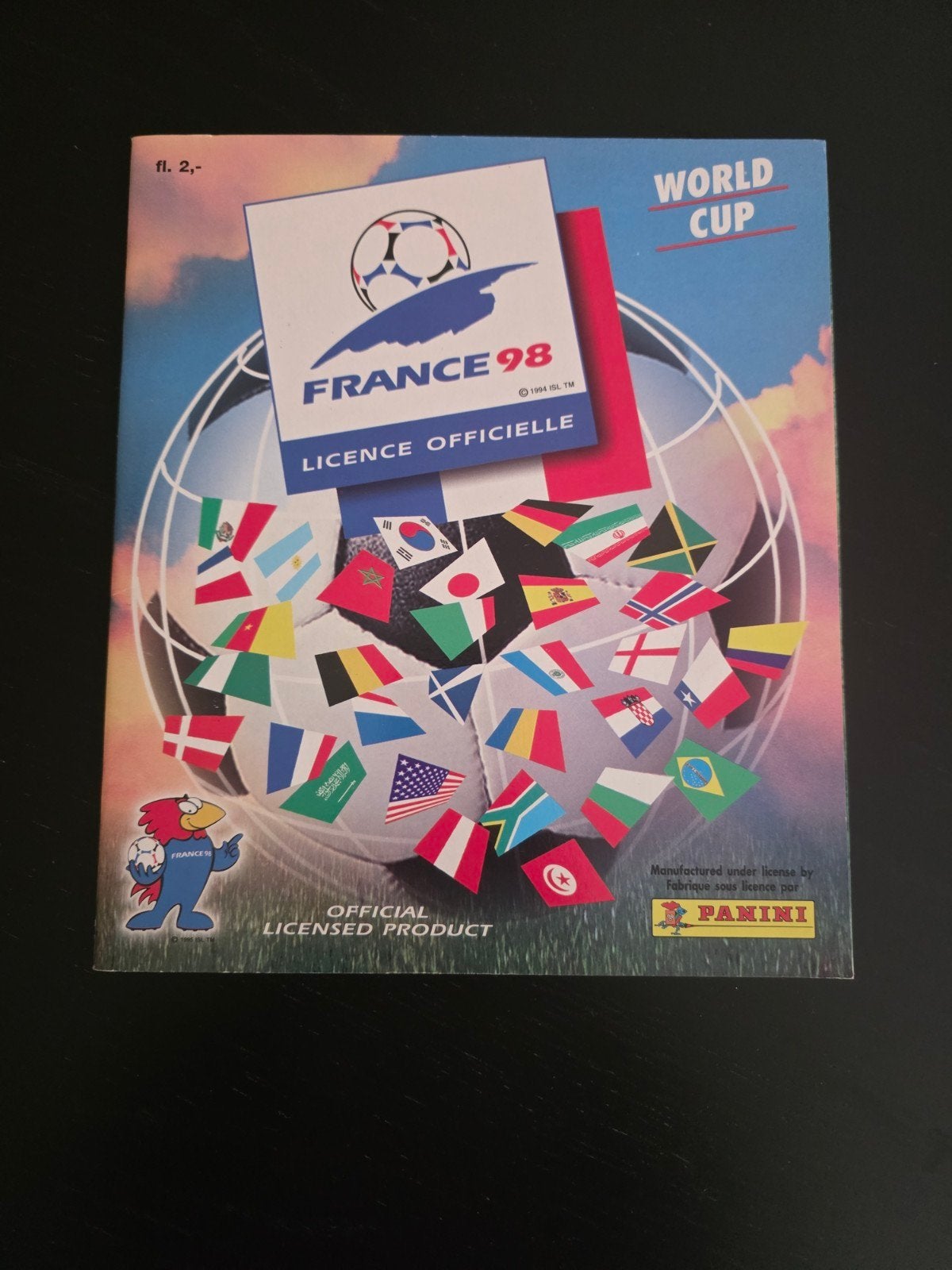 Panini WK 1998 Album - Zeldzame NL Editie (bijna leeg), Ophalen of Verzenden, Zo goed als nieuw, Boek of Tijdschrift