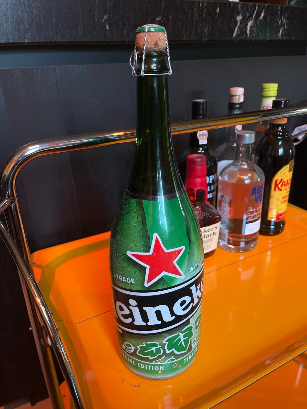 Heineken Special Edition 1.5 Liter Fles, Ophalen of Verzenden, Gebruikt, Flesje(s)