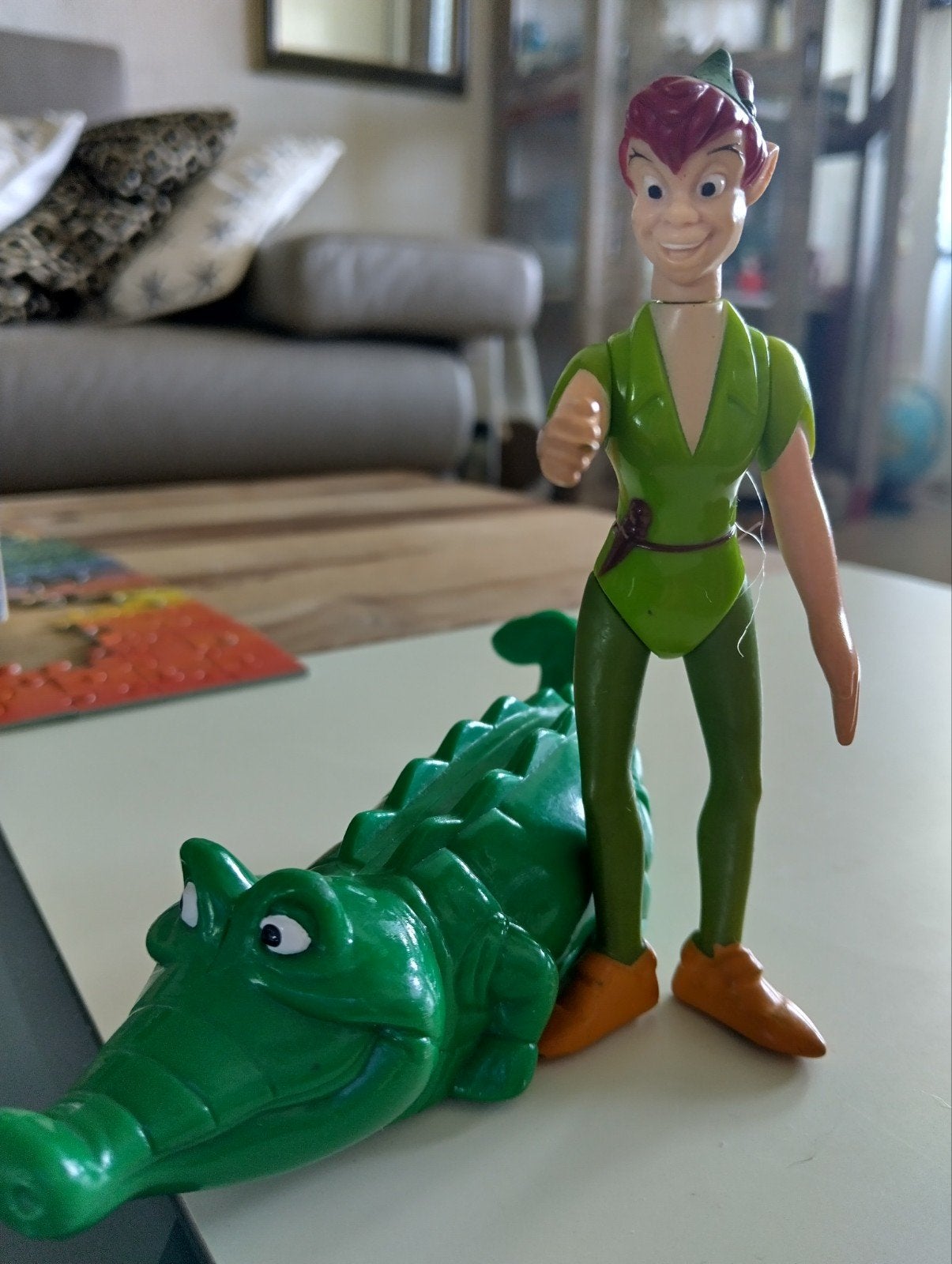 Peter Pan en Krokodil Speelfiguren Set, Ophalen