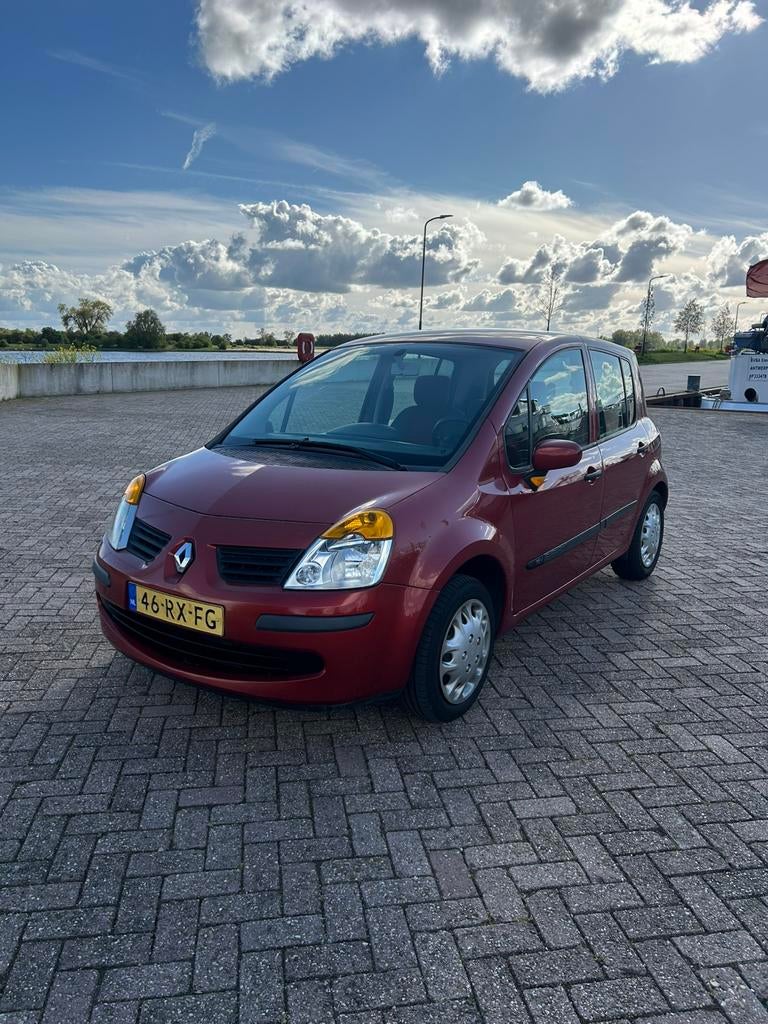 Renault Modus 1.2 16V E3 2005, Auto's, Renault, Bedrijf, Modus, Benzine, B, MPV, Handgeschakeld, Origineel Nederlands, Rood, Overige kleuren
