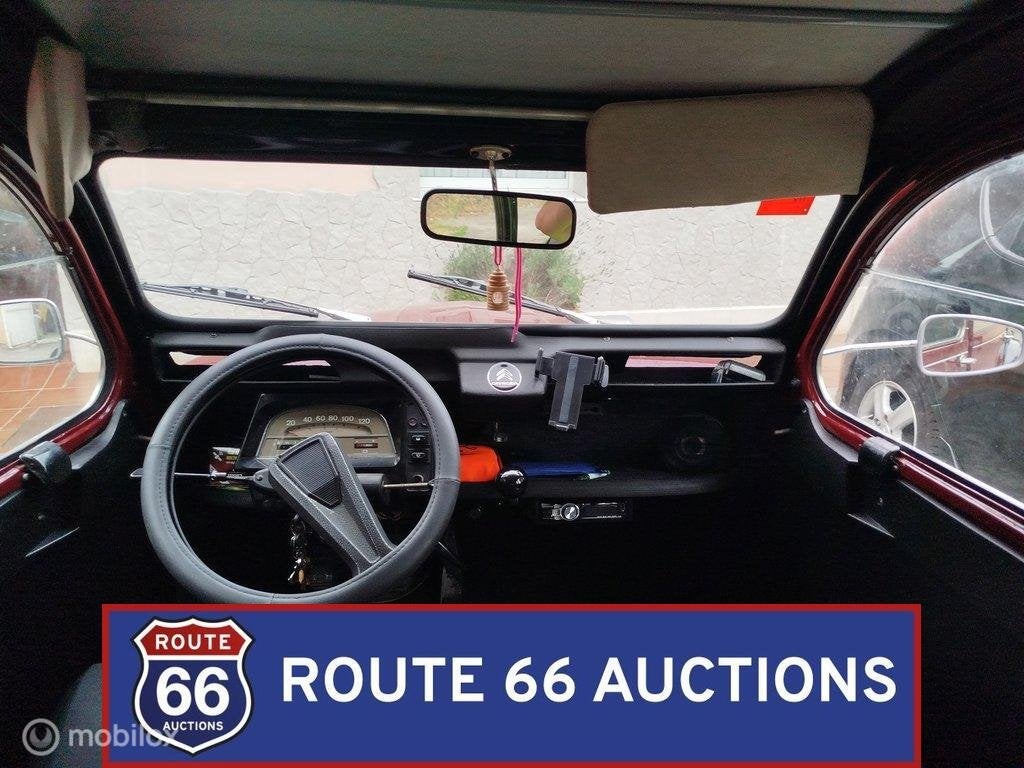 Citroën 2CV6 Charleston | 1979 | Route 66 Auctions, Overige carrosserieën, Citroën, Zwart, Bedrijf