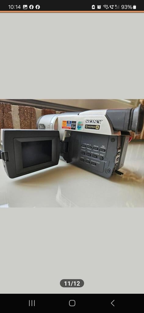 Sony Handycam Vision CCD-TRV408E videocamera, Audio, Tv en Foto, Videocamera's Digitaal, Ophalen, Gebruikt, 20x of meer, Sony
