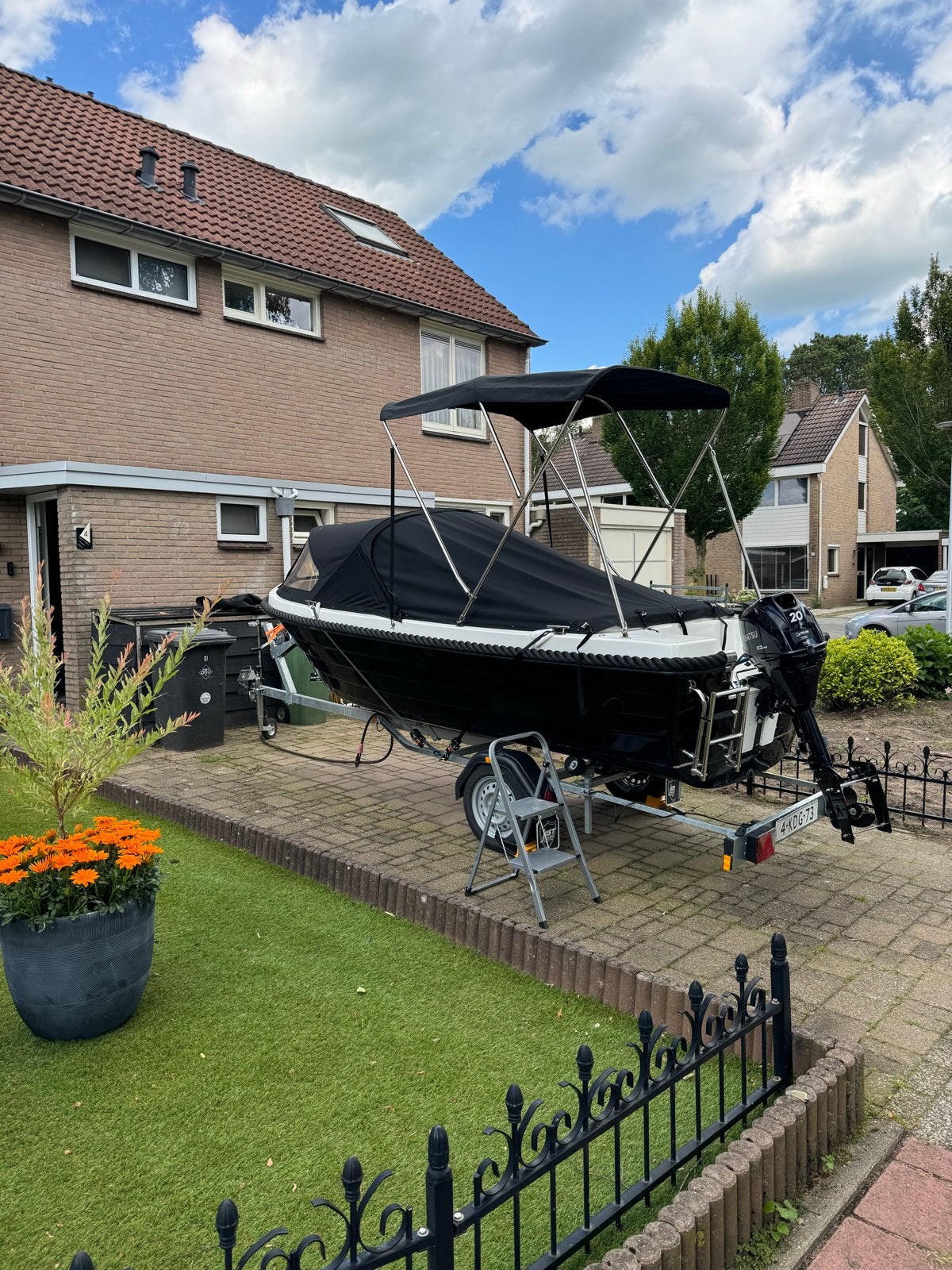 Felor 480 met Brenderup trailer en extra's, Watersport en Boten, Trailer, Ophalen, Overige merken, Overige typen