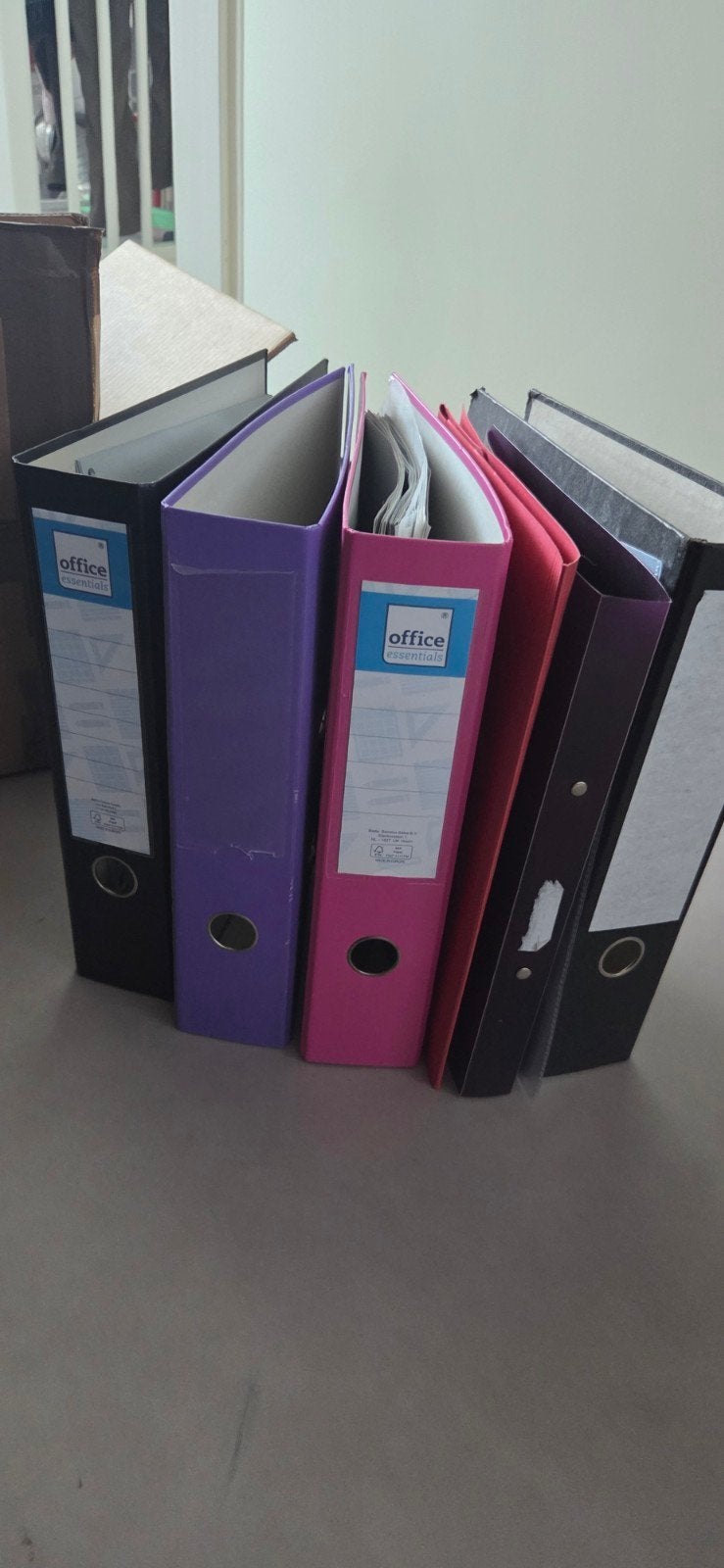 Diverse ordners voor kantoor of thuis, Diversen, Schoolbenodigdheden, Ophalen, Gebruikt
