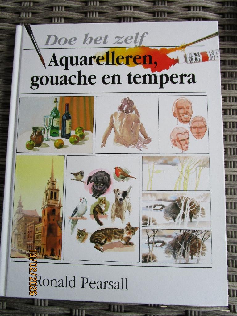 Ronald Pearsall / Aquarelleren, gouache en tempera, Ophalen of Verzenden, Gelezen, Tekenen en Schilderen, Ronald Pearsall
