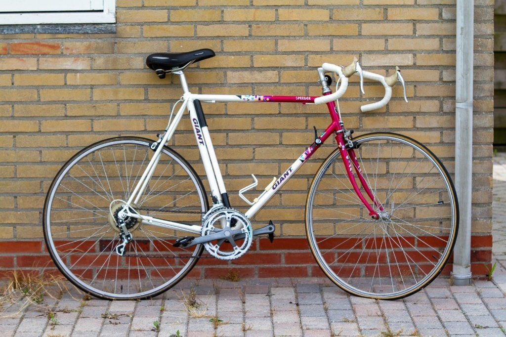 Vintage Giant Speeder Racefiets – Frame 59cm (Klassieker!), Fietsen en Brommers, Fietsen | Racefietsen, Ophalen, Gebruikt, 26 inch