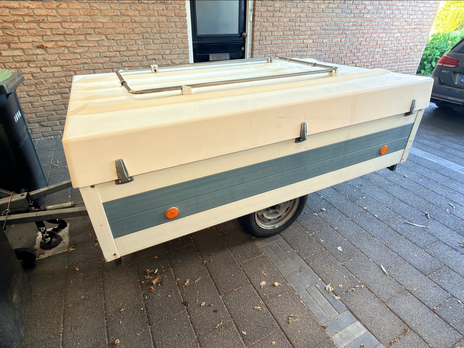 Ruime en prima werkende bagagewagen - Ideaal voor vakantie!, Ophalen, Gebruikt
