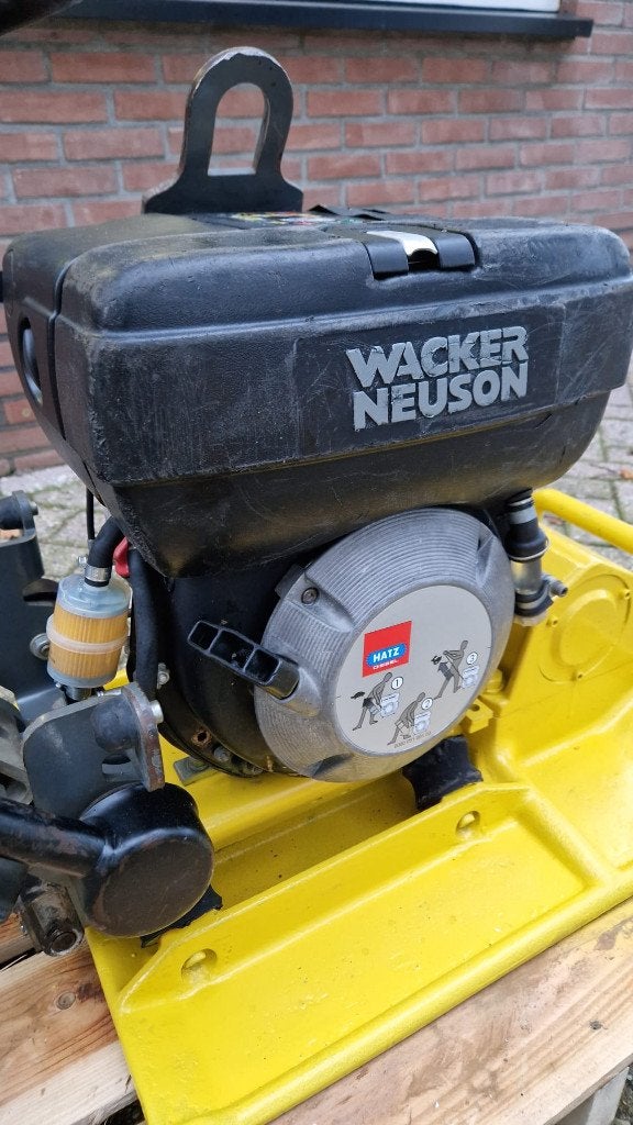 Wacker DPS1850 trilplaat, Ophalen, Gebruikt