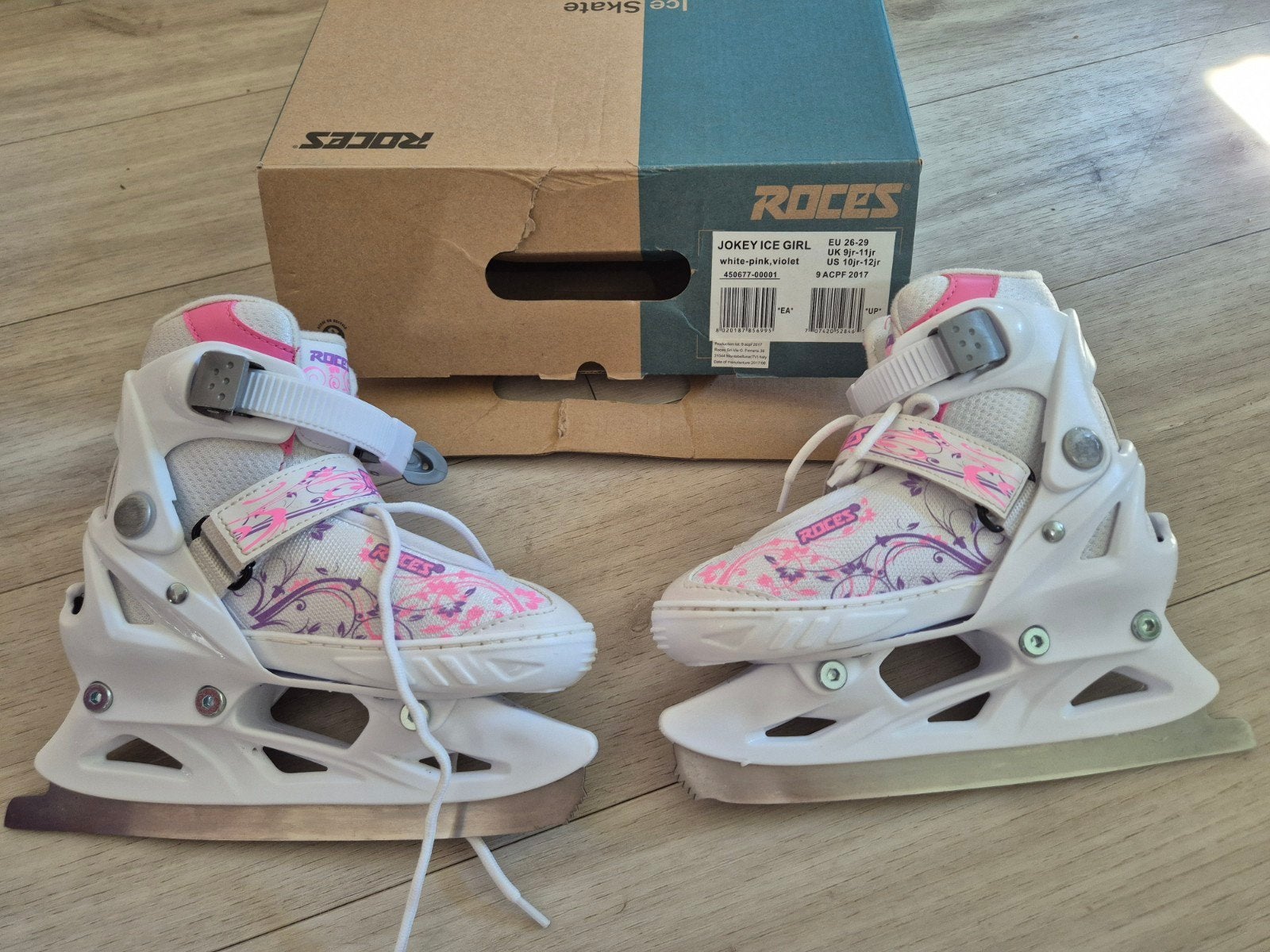 Roces Jokey Ice Girl Schaatsen - Maat 26-29, Ophalen of Verzenden, Gebruikt, IJshockeyschaatsen, Overige merken