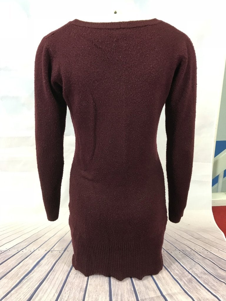 Primrose aubergine lange stretch trui L/XL (2C3), Kleding | Dames, Truien en Vesten, Tweedehands verkoop, Tweedehands verkoop