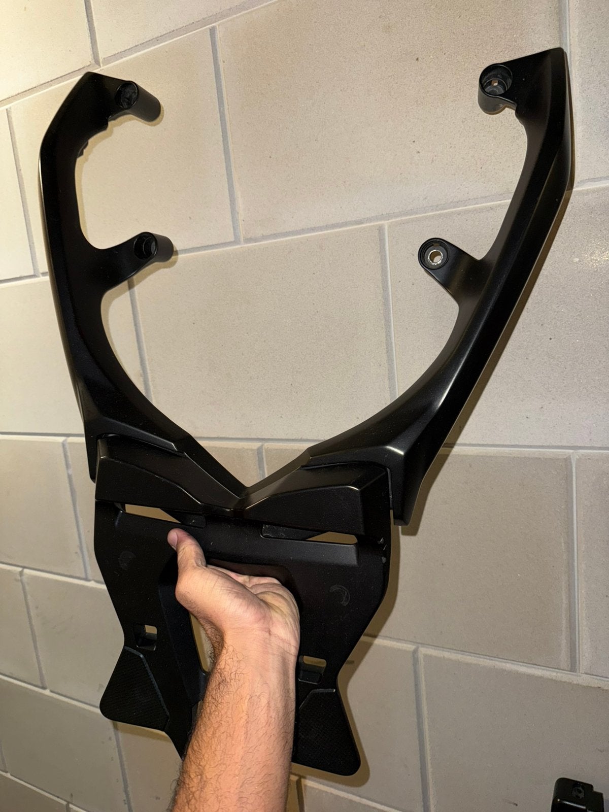 Yamaha Tmax achtersteun voor koffer incl of zonder plaat, Ophalen of Verzenden