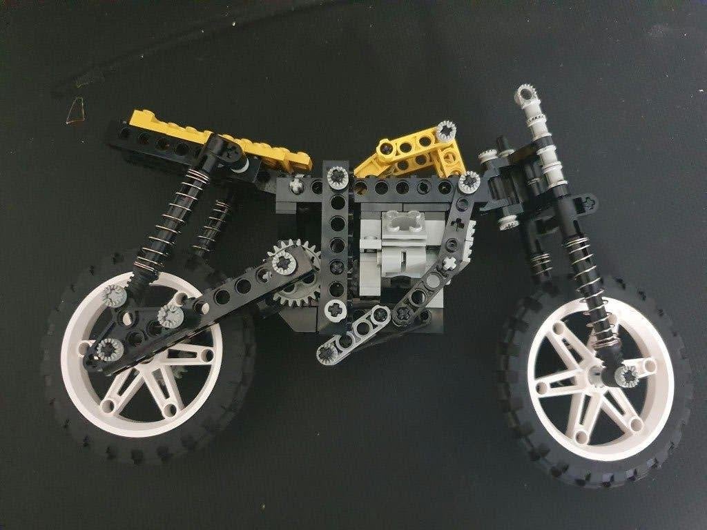 Lego 8838 - Technic: Shock Cycle, Kinderen en Baby's, Speelgoed | Duplo en Lego, Gebruikt, Lego, Ophalen of Verzenden, Technic
