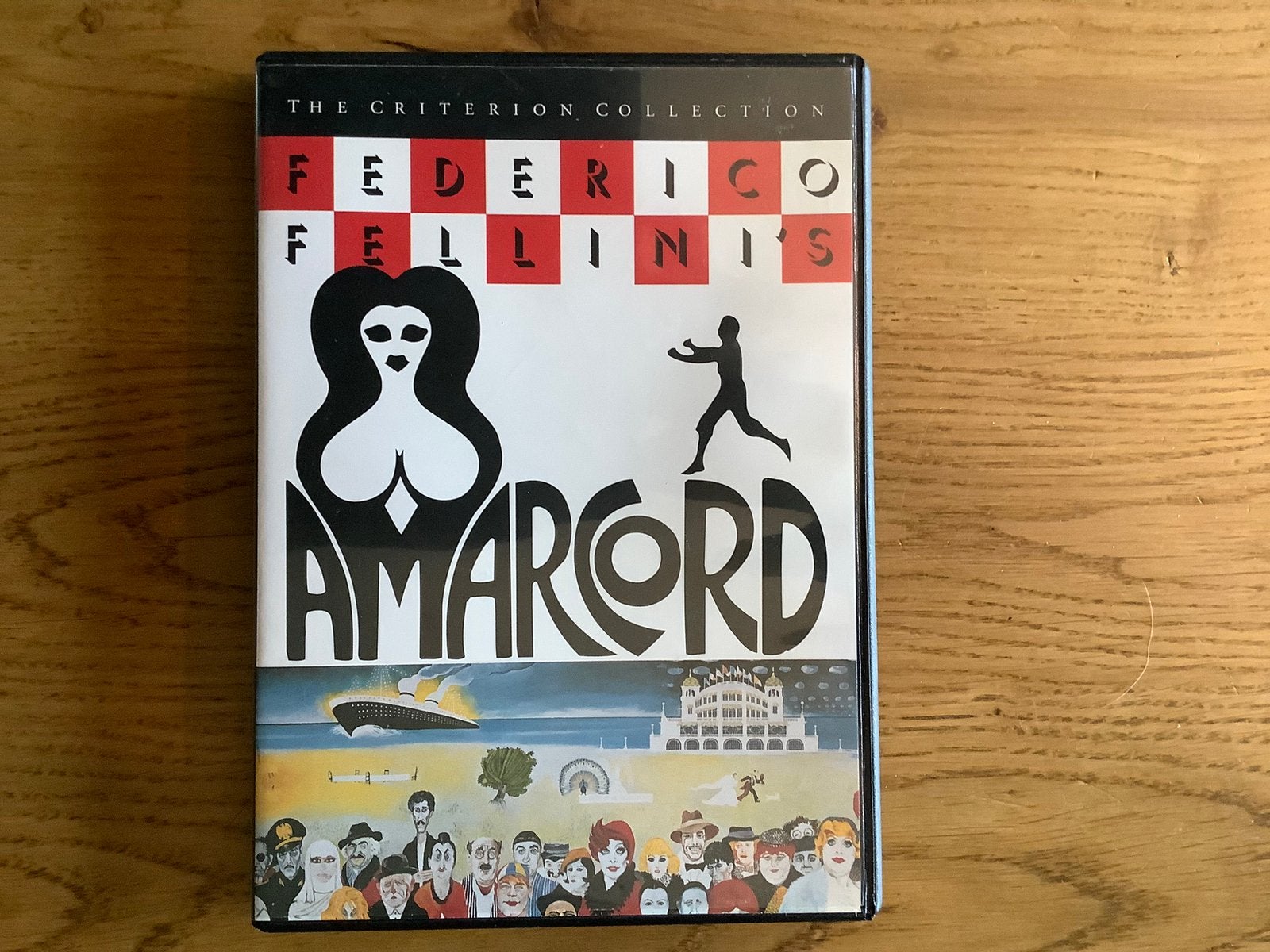 5). Amarcord - federico fellini - Criterion collection dvd., Alle leeftijden, Ophalen of Verzenden, Zo goed als nieuw