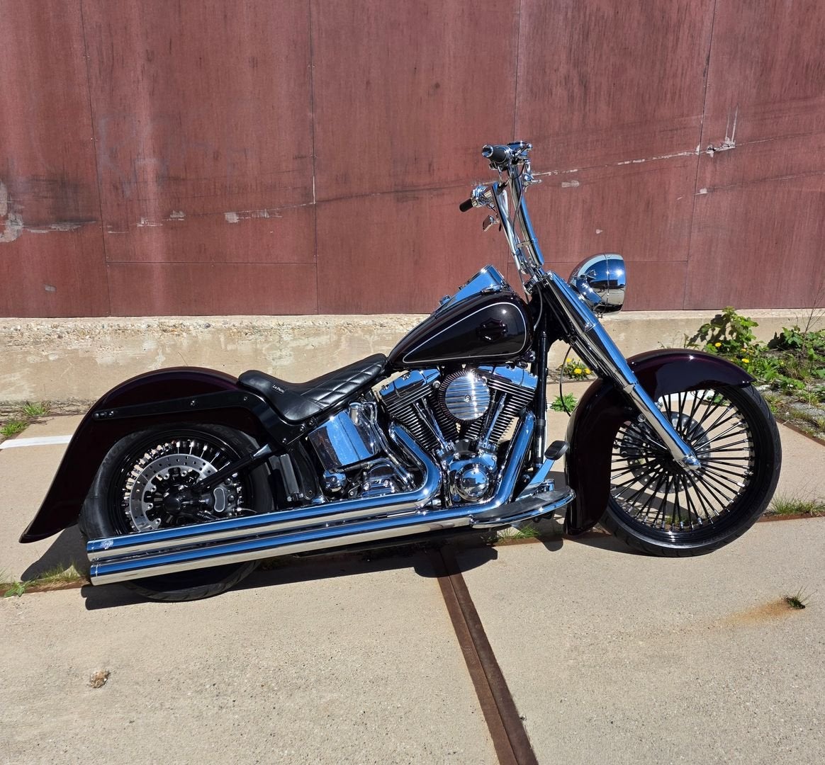 HARLEY-DAVIDSON FAT BOY \"DARK MEXICAN\", 2 cilinders, HARLEY-DAVIDSON, Bedrijf, Onbekend