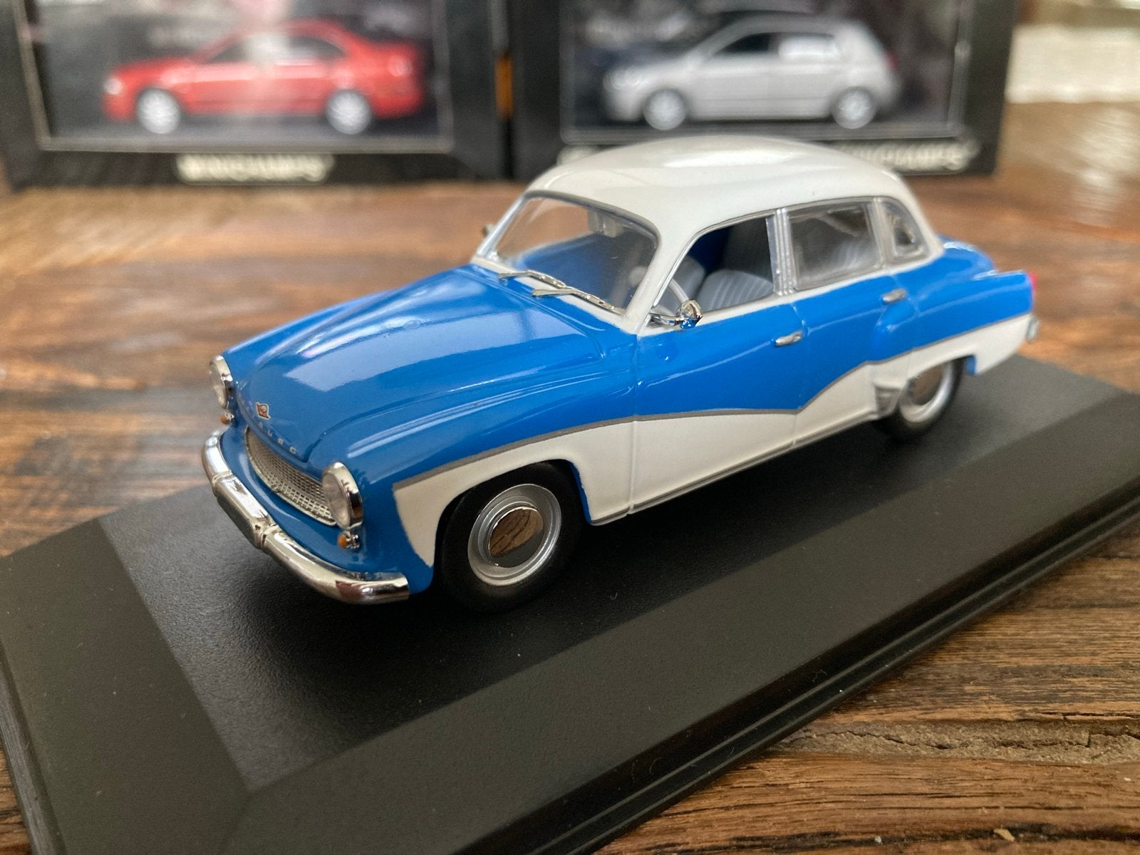 Wartburg A 312 Minichamps 1/43 - Nieuw in verpakking, Ophalen of Verzenden, Nieuw, Auto, MiniChamps