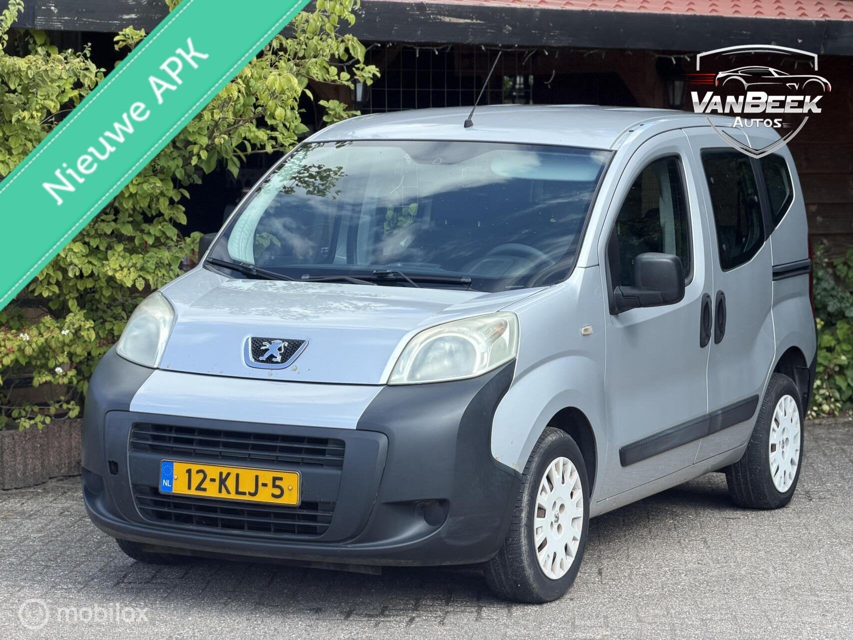 Peugeot Bipper Tepee 1.4i Nieuwe Apk Airco, Auto's, Voorwielaandrijving, 15 km/l, 400 kg, Origineel Nederlands