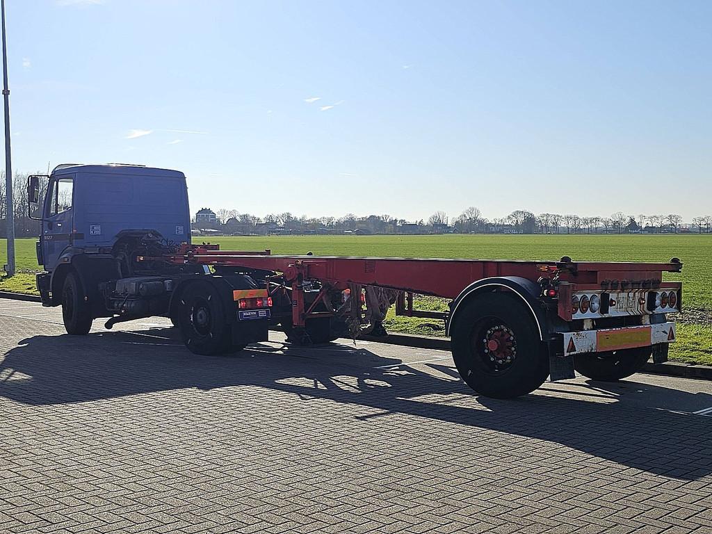 DAPA 20 FT CONTAINER 1 axle bpw drum, Auto's, Vrachtwagens, Overige kleuren, Bedrijf, Aanhangers en Opleggers, Te koop
