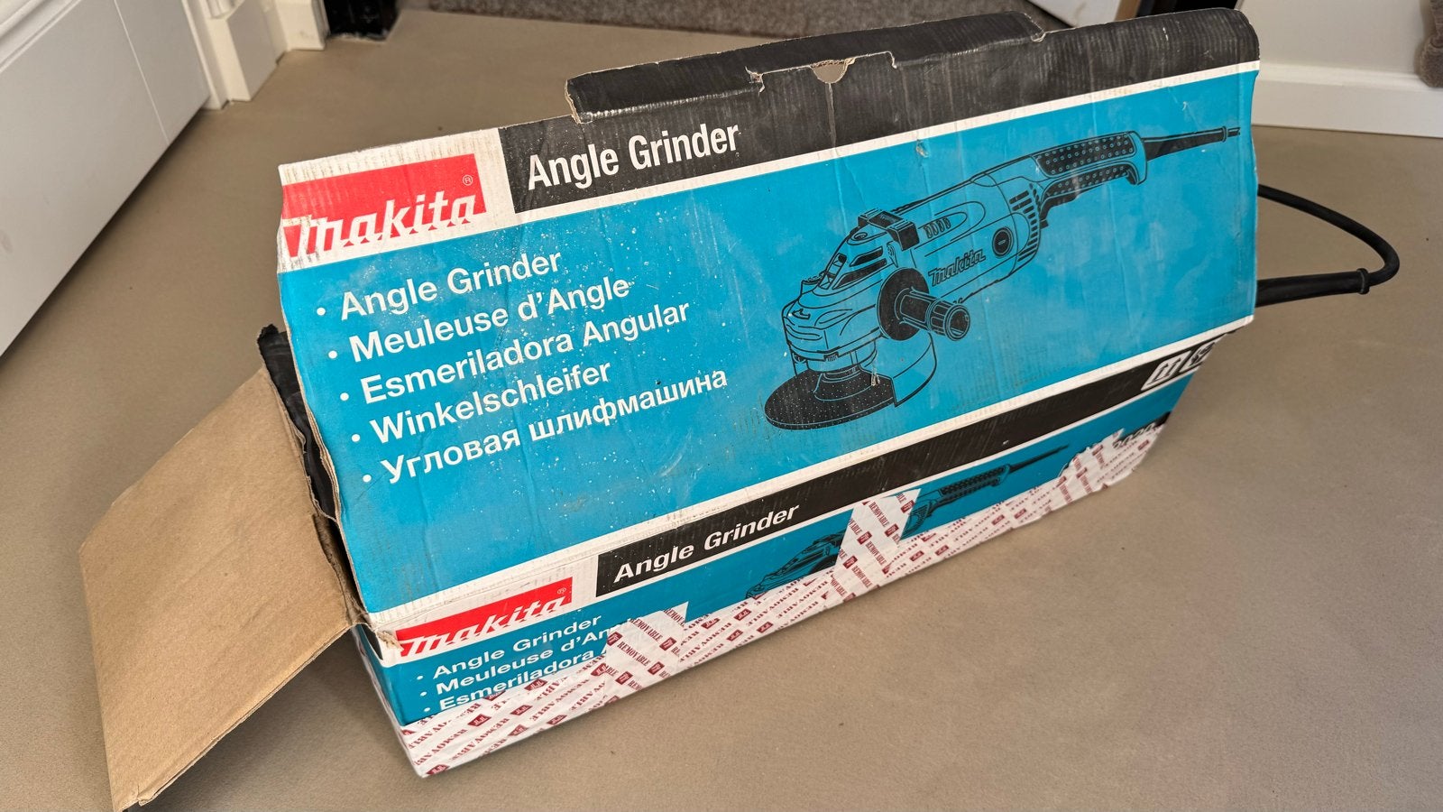 Makita GA9020 Haakse Slijpmachine 230mm 2200W, Doe-het-zelf en Verbouw, Gereedschap | Slijpmachines, Ophalen, Gebruikt, 1000 watt of meer