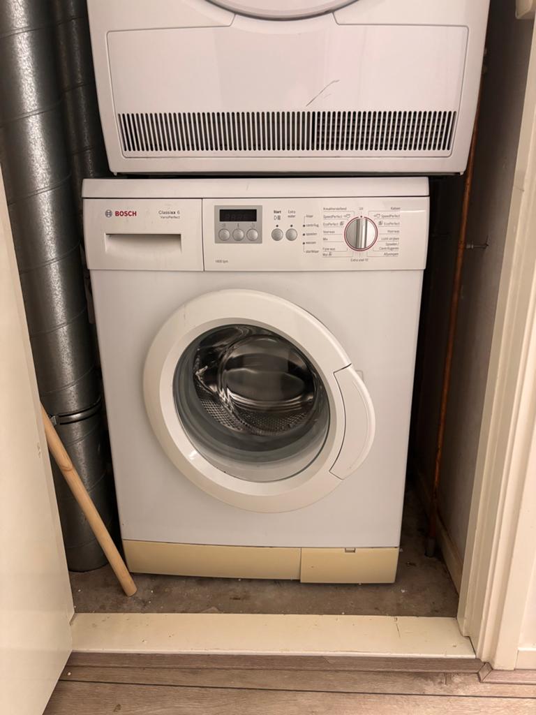 Bosch Classixx 6 WAE28266NL/18 Wasmachine - 7kg, 1400 tpm, Witgoed en Apparatuur, Wasmachines, Ophalen, Gebruikt, Voorlader, Wolwasprogramma