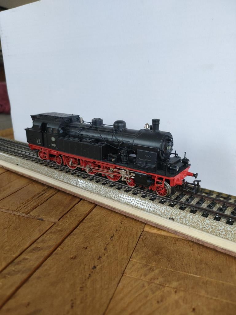 Märklin stoomlocomotief 3106 DB 78 355, Wisselstroom, Locomotief, Ophalen of Verzenden, Zo goed als nieuw