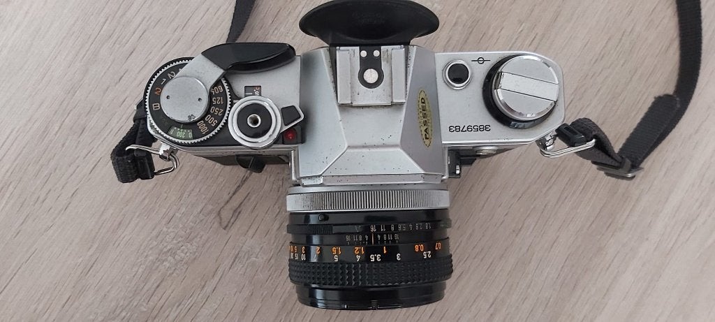 Oude foto's toestel verzameling, Audio, Tv en Foto, Fotocamera's Analoog, Ophalen, Gebruikt, Spiegelreflex, Overige Merken