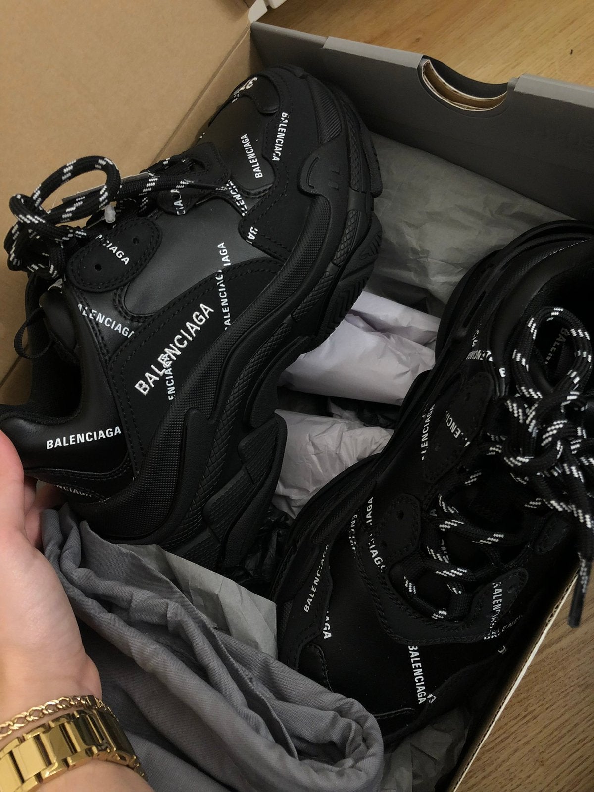 Balenciaga Triple S (37), Ophalen of Verzenden, Zo goed als nieuw