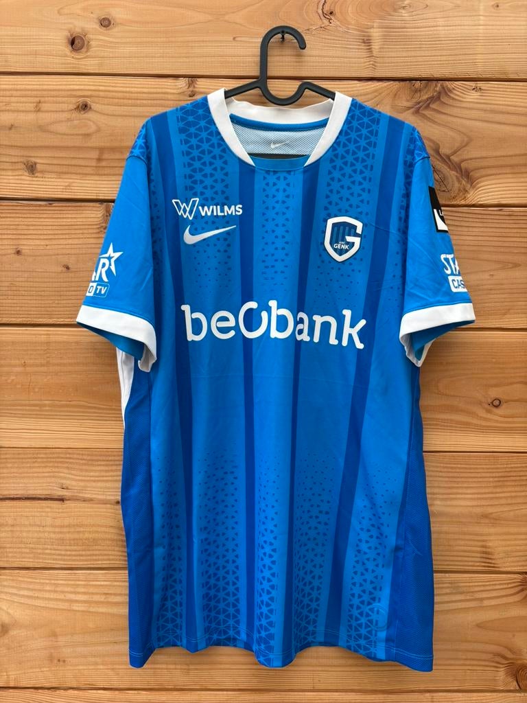Matchissued KRC Genk met COA, Ophalen of Verzenden, Zo goed als nieuw, Buitenlandse clubs, Shirt