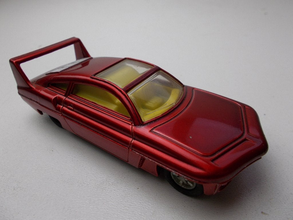 1967 Dinky Toys 108 SAM'S CAR. TV serie: "JOE 90" RED! (E), Hobby en Vrije tijd, Modelauto's | 1:43, Ophalen of Verzenden, Zo goed als nieuw