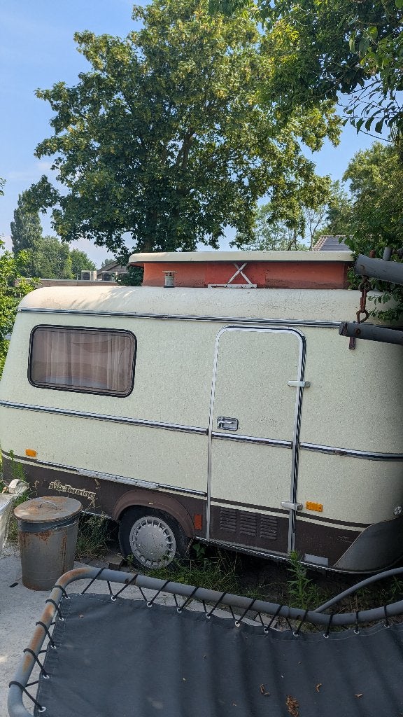 Eriba caravan 1984, Ophalen, Gebruikt