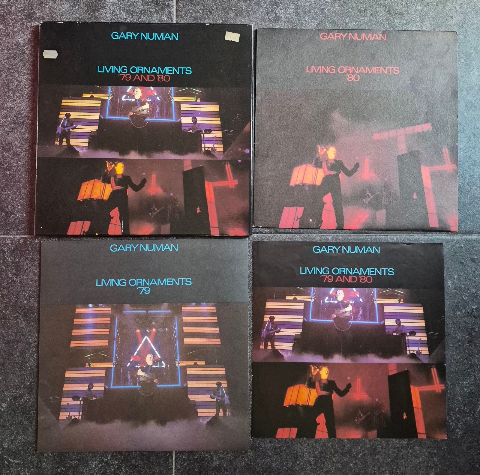 gary numan living ornaments 1981 2 lp box orgineel, Ophalen of Verzenden, LP