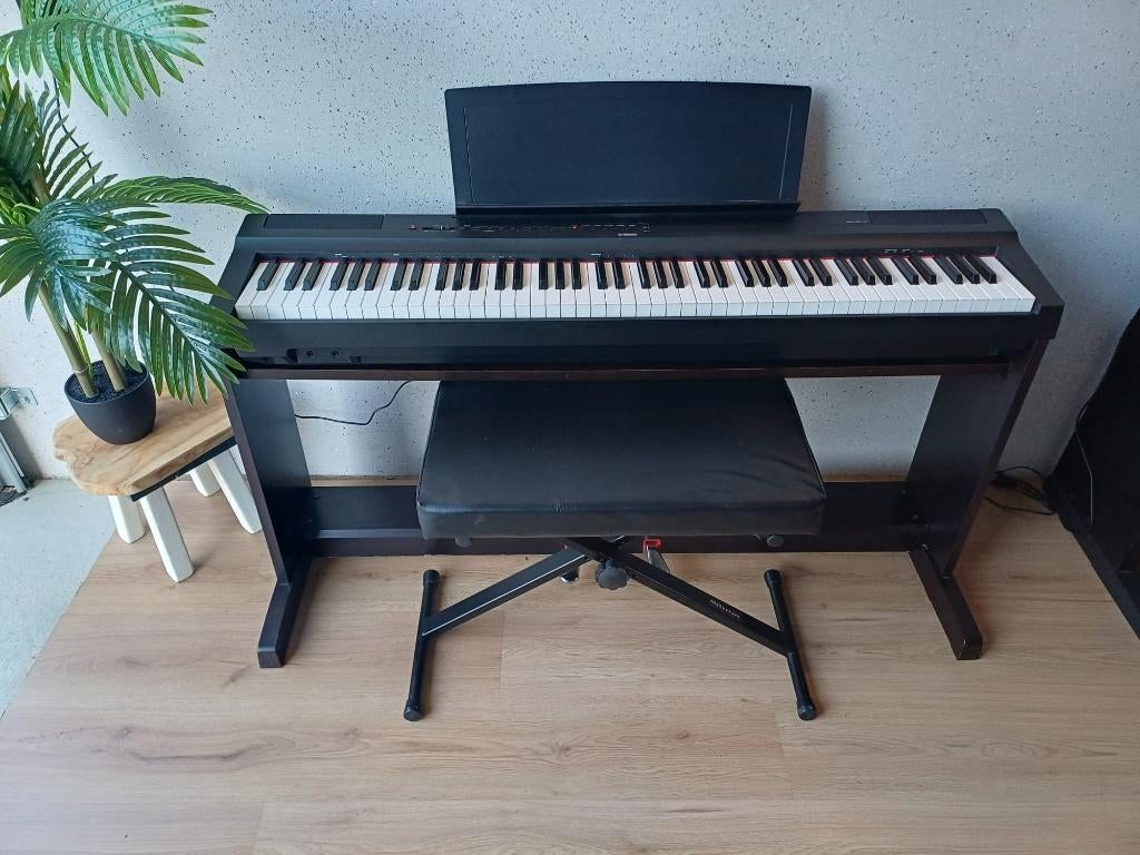 Yamaha P-125 digitale piano, Muziek en Instrumenten, Piano's, ., Zwart, Digitaal, Ophalen of Verzenden