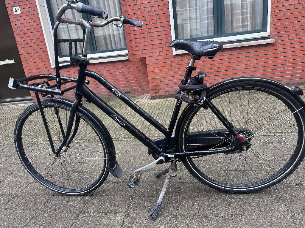 Sparta stadsfiets - zwart - 3 versnellingen - fietsklaar, Ophalen, Sparta, Gebruikt, Versnellingen