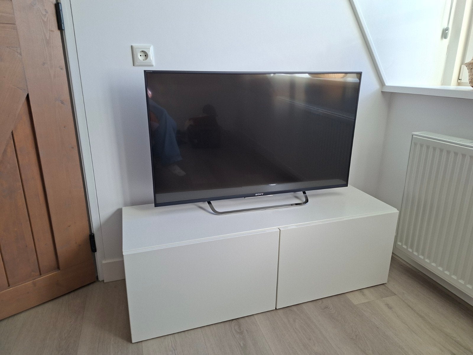 Ikea tv meubel besta, Ophalen, Overige materialen, 100 tot 150 cm, 100 tot 150 cm