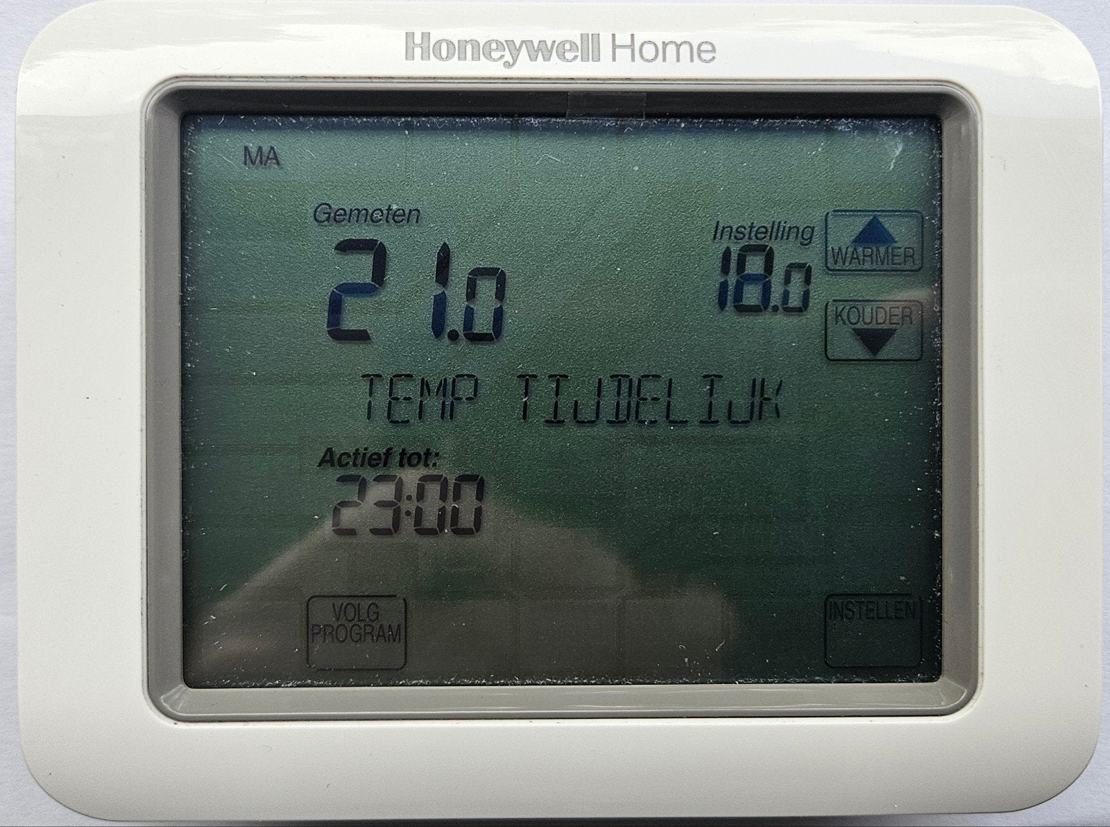 Honeywell Home Chronotherm Touch Thermostaat, Ophalen of Verzenden, Slimme thermostaat, Gebruikt