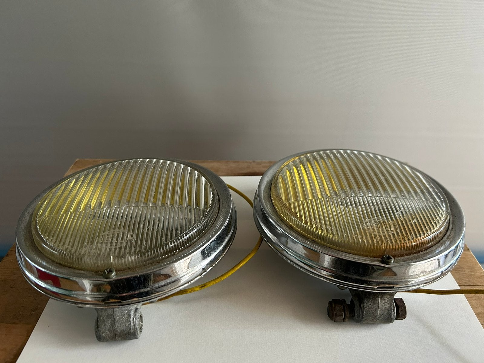 Hella 140 Verstralers - Porsche 911 (1970) BMW 2002 (1970), Auto-onderdelen, Verlichting, BMW, Porsche, Ophalen of Verzenden