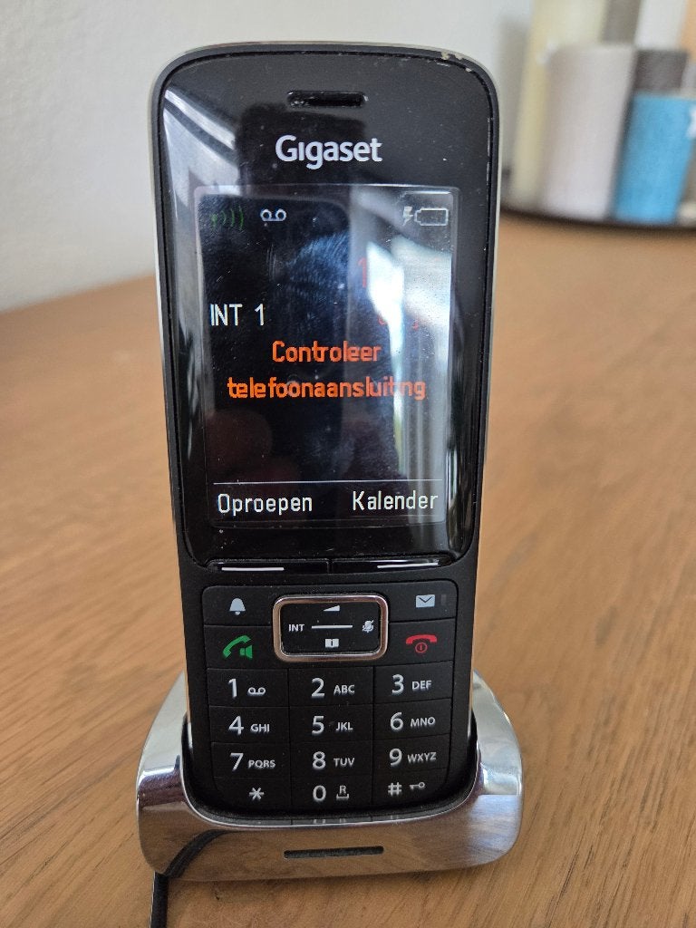 Siemens gigaset met antwoordapparaat, Ophalen of Verzenden, Gebruikt, 1 handset