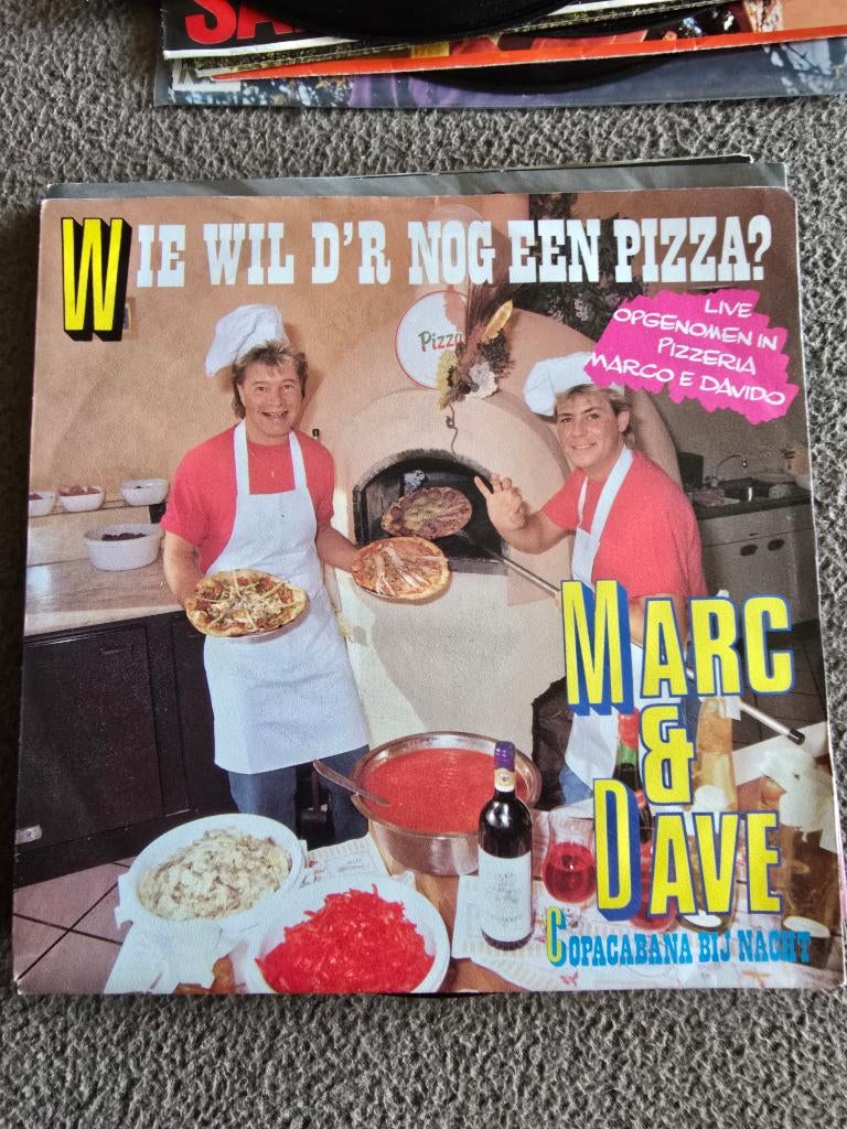 marc en dave copacabana bij nacht, Verzenden, Gebruikt, 7 inch, Levenslied of Smartlap