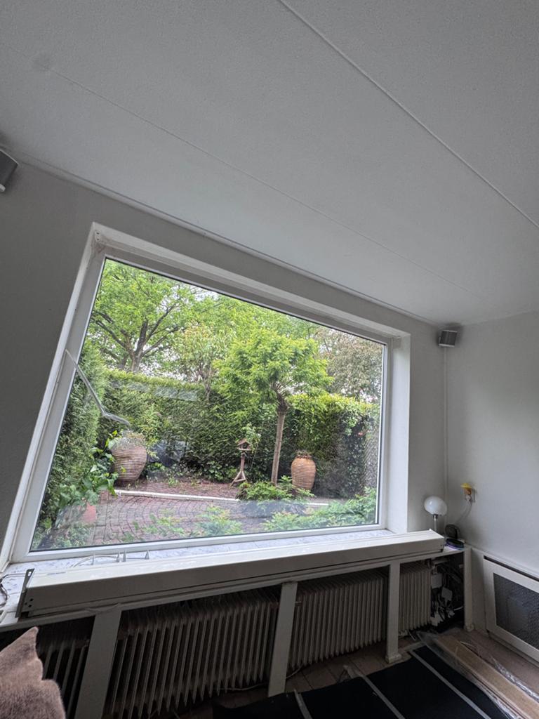 Projecta elektrisch projectiescherm met bediening en.., Ophalen of Verzenden, Elektrisch, Gebruikt