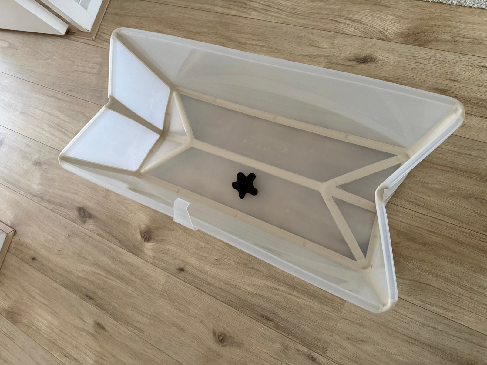 Stokke xl bad - beige, Ophalen, Zo goed als nieuw, Badje