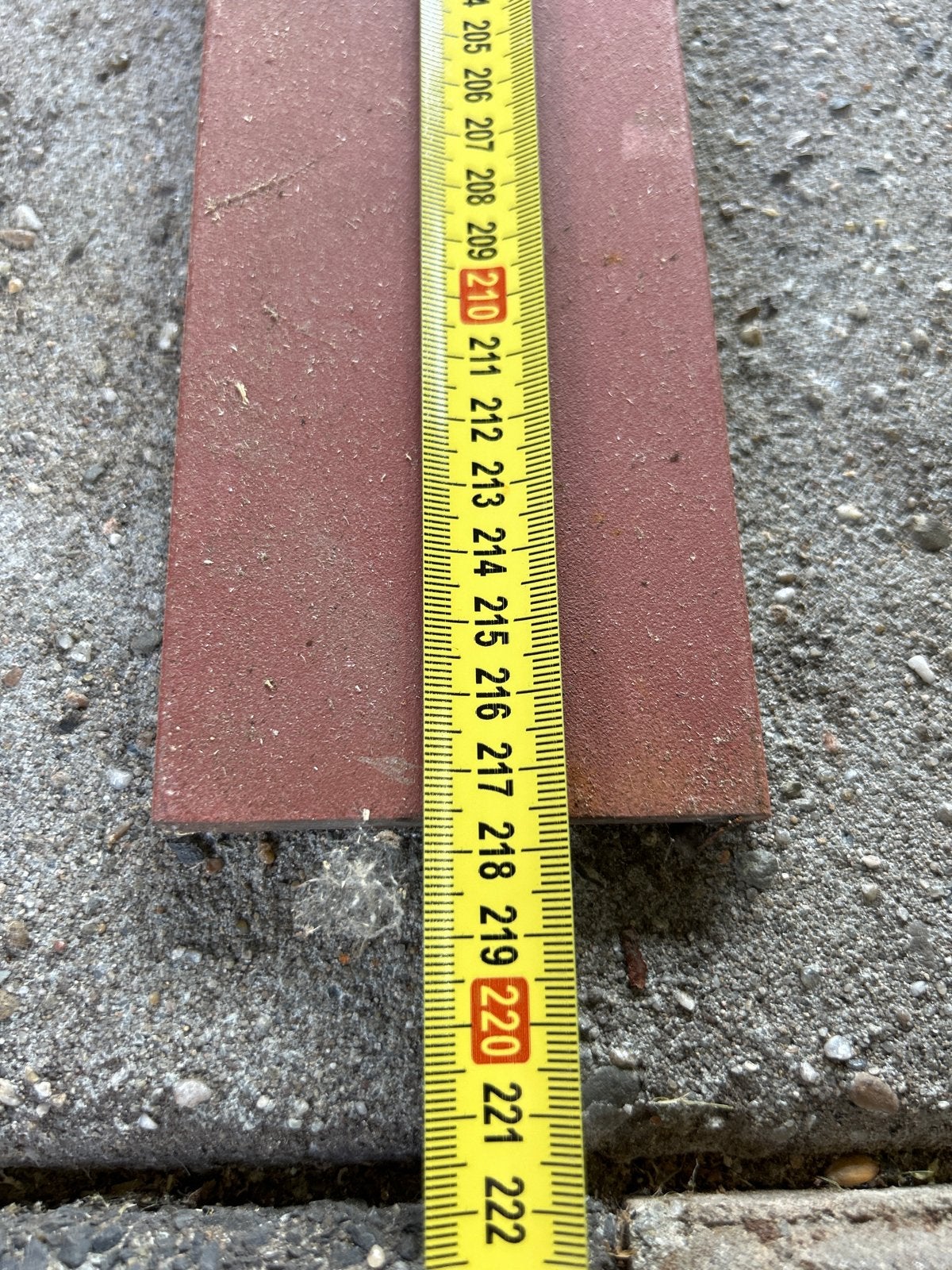 Stalen strip 80x5mm, 2175mm lang, Doe-het-zelf en Verbouw, Ophalen, IJzer
