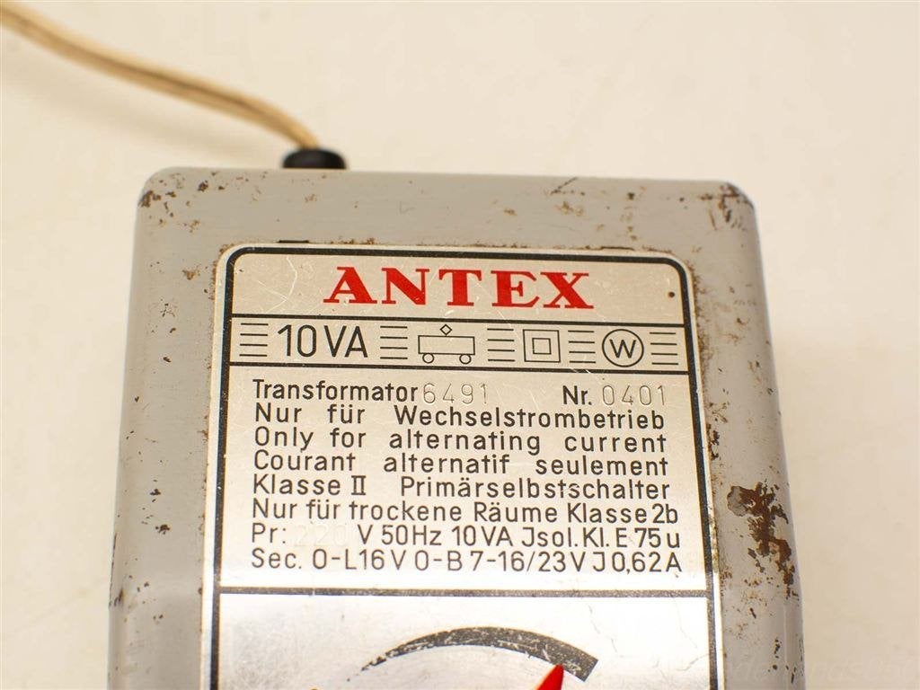 Antex transformator 37460, Wisselstroom, Gebruikt, Wagon, Ophalen of Verzenden