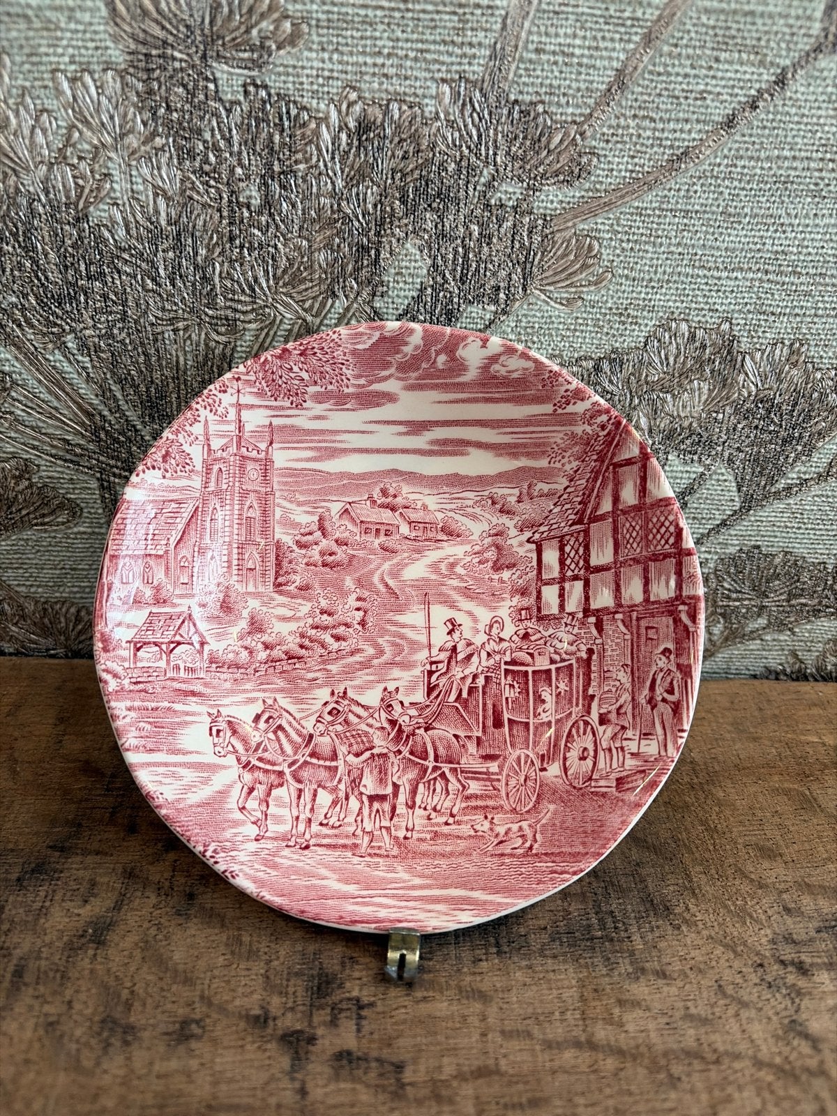 Enoch Wedgwood 'Dickens Coaching Days' bord, Ophalen of Verzenden