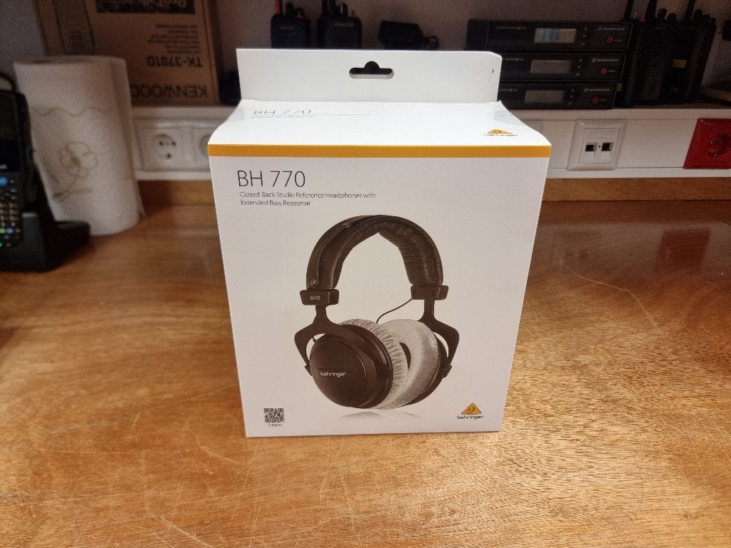 Behringer BH 770 Studio Hoofdtelefoon - Nieuw in doos, Overige merken, Extra bas, Nieuw, Ophalen of Verzenden