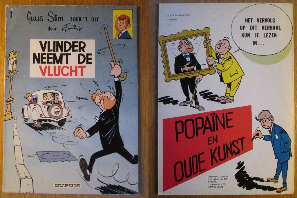 Guus Slim, 6x (SC), Meerdere stripboeken, Ophalen of Verzenden, Gelezen, Maurice Tillieux