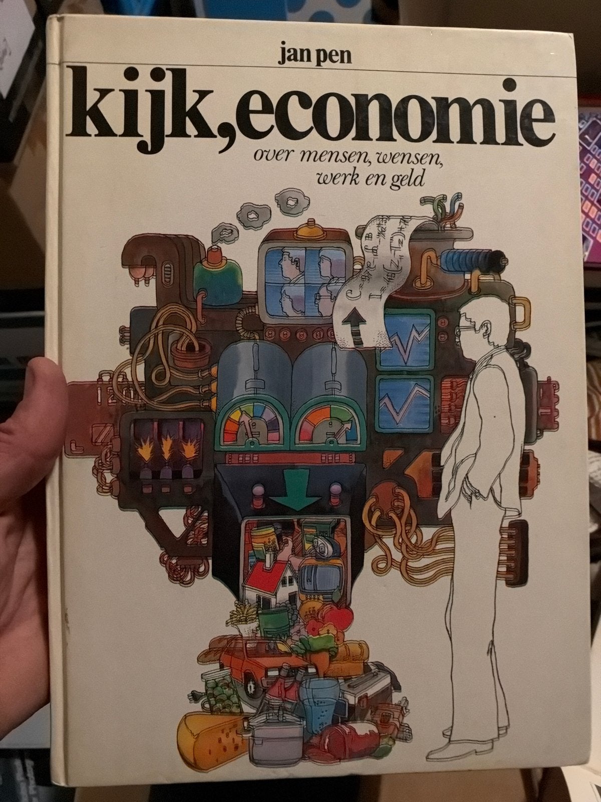 Kijk, Economie - Jan Pen (1979) - Over mensen, wensen, werk, Boeken, Ophalen of Verzenden, Gelezen, Economie en Marketing
